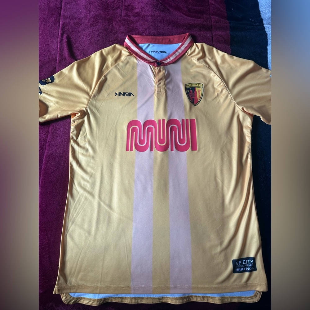 SF City FC Home Soccer Jersey - Size Large for men - USL 2 League.